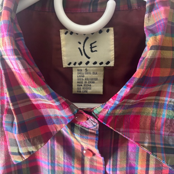 Ice Multicolor Plaid Shirt - Picture 3 of 8